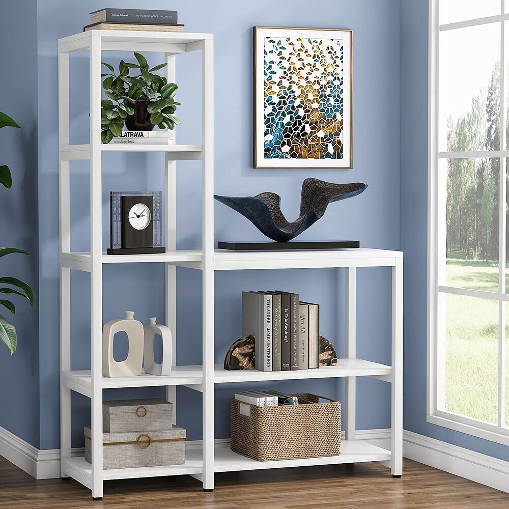 5 Tier Bookshelf  Ladder Conner Bookshelves Etagere Bookcase