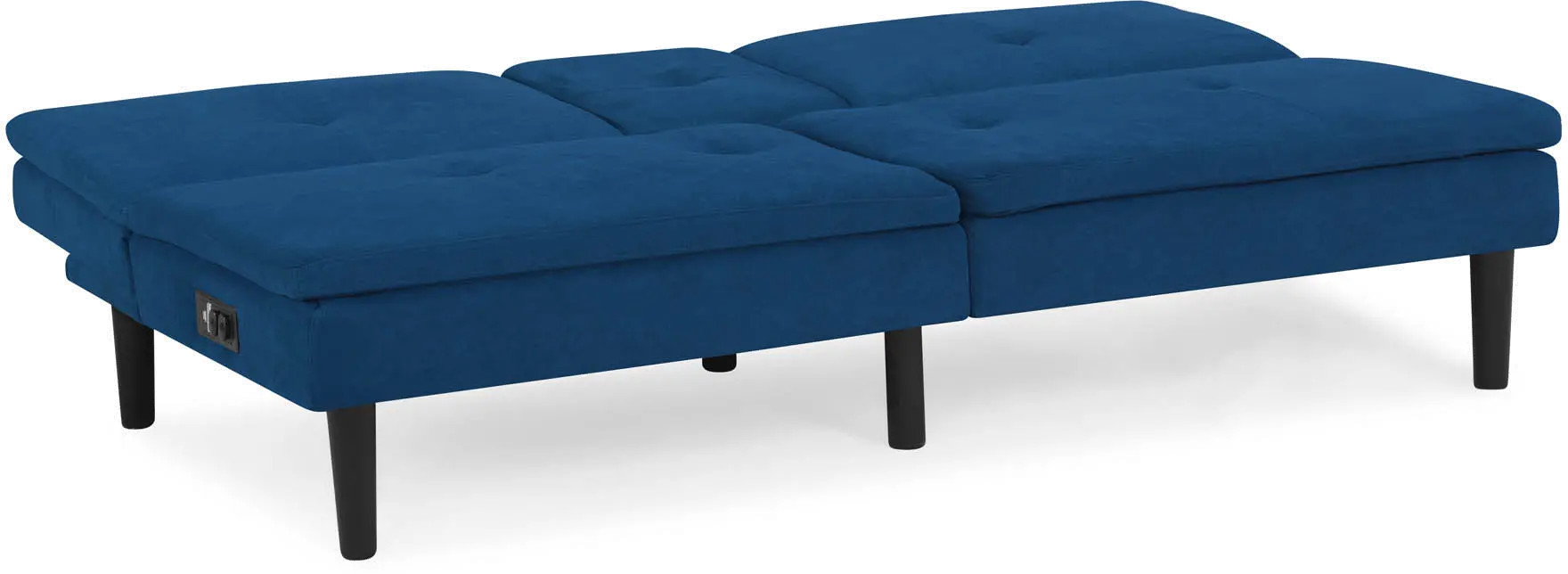 Orlando Blue Serta Convertible Sofa