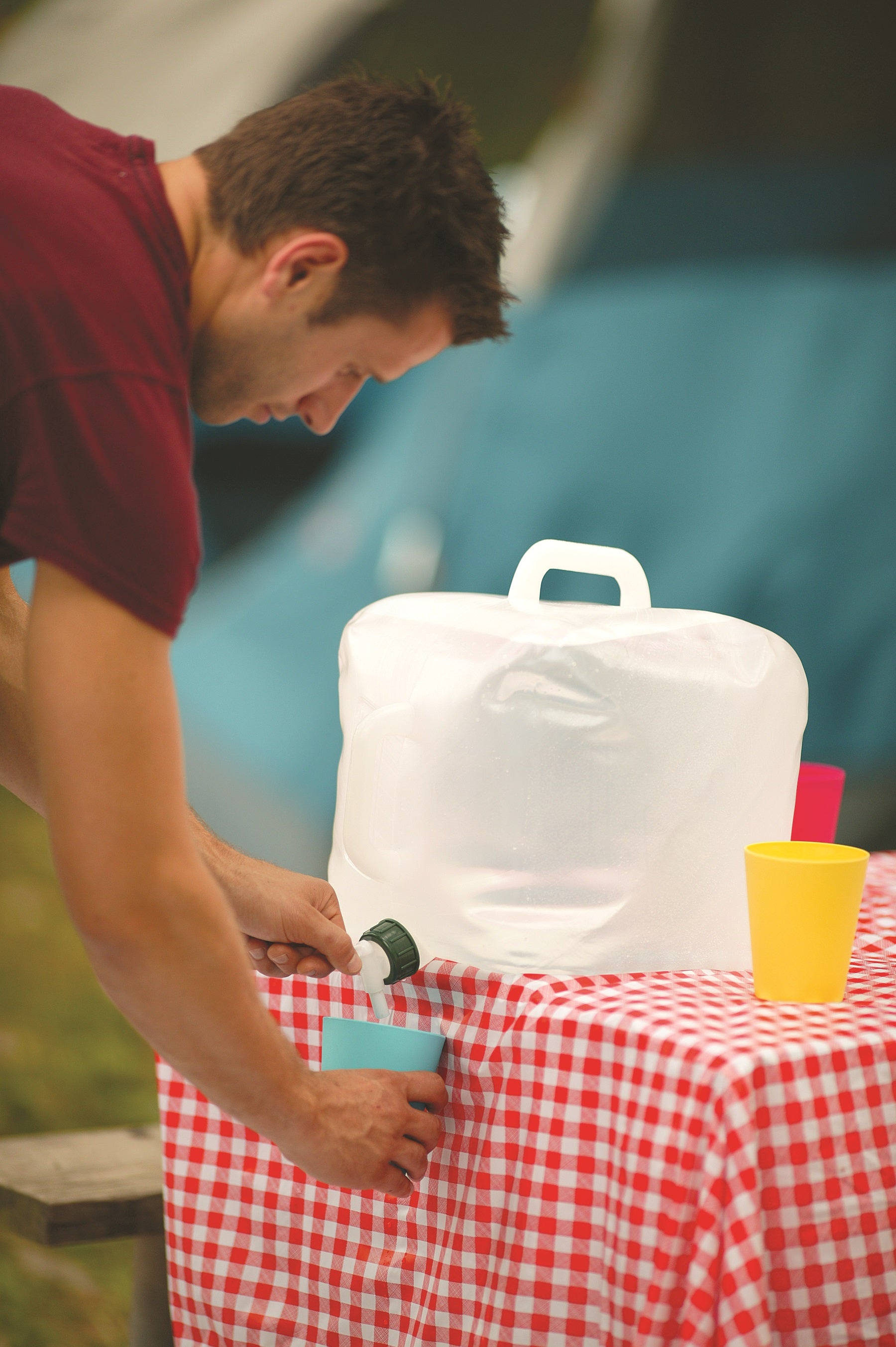 Coleman 54 x 84 Vinyl Picnic Tablecloth