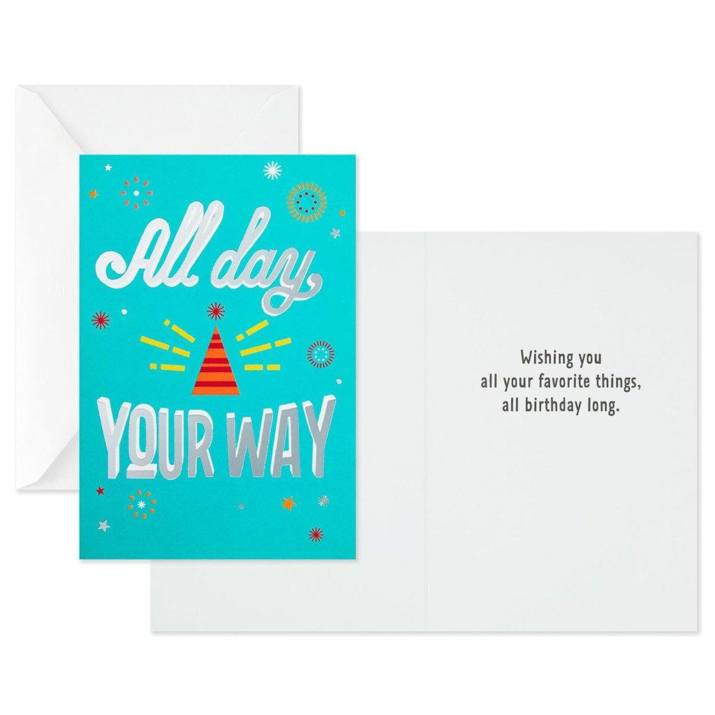 Hallmark  Bold and Bright Assorted Birthday Cards, Pack of 12