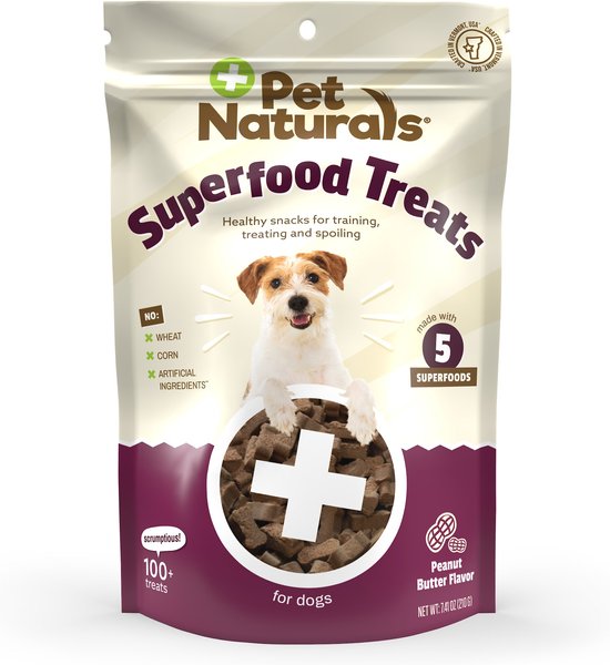 Pet Naturals Peanut Butter Recipe Superfood Dog Treats