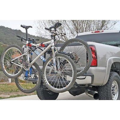 2 Dual Twin Bike Bicycle Trailer Hitch Mount Carrier Rack for Car Suv Truck