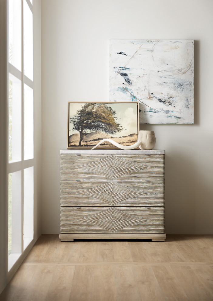 Amani 3 Drawer Accent Chest   Farmhouse   Accent Chests And Cabinets   by HedgeApple  Houzz