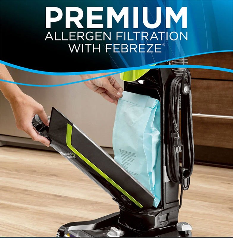 Bissell CleanView Bagged Pet Upright Vacuum Cleaner