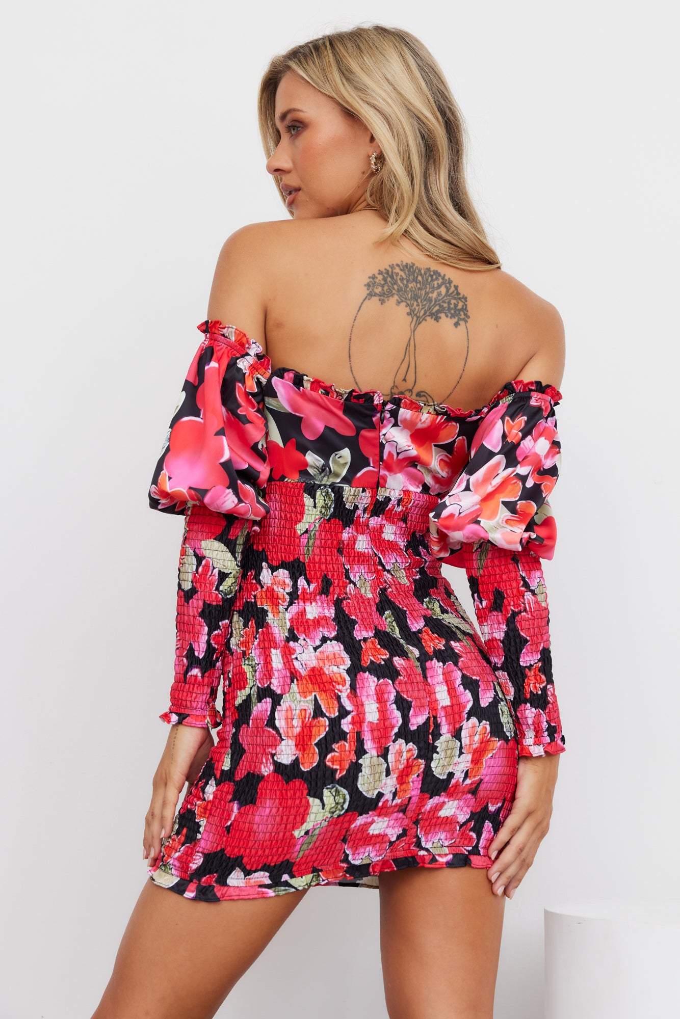 Roses Under Sunlight Dress Floral