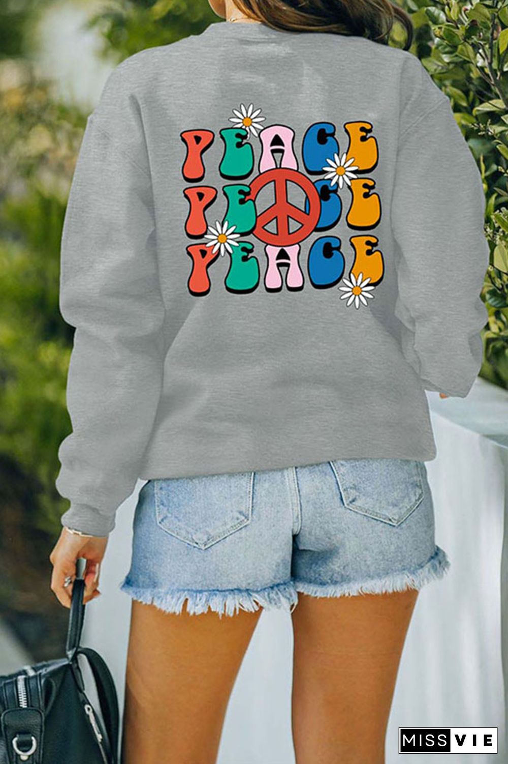 Peace,Hippie Sweatshirt Wholesale