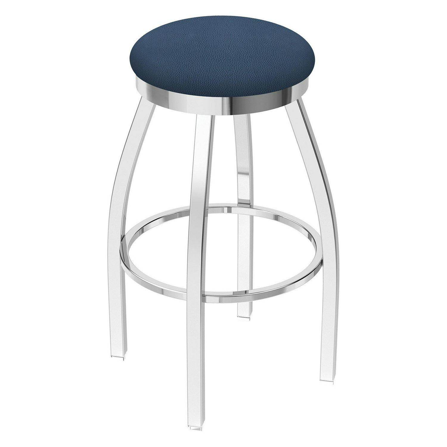 Holland Bar Stool Co Misha 30 in Backless Swivel Bar Stool with Faux Leather Seat  Crowdfused