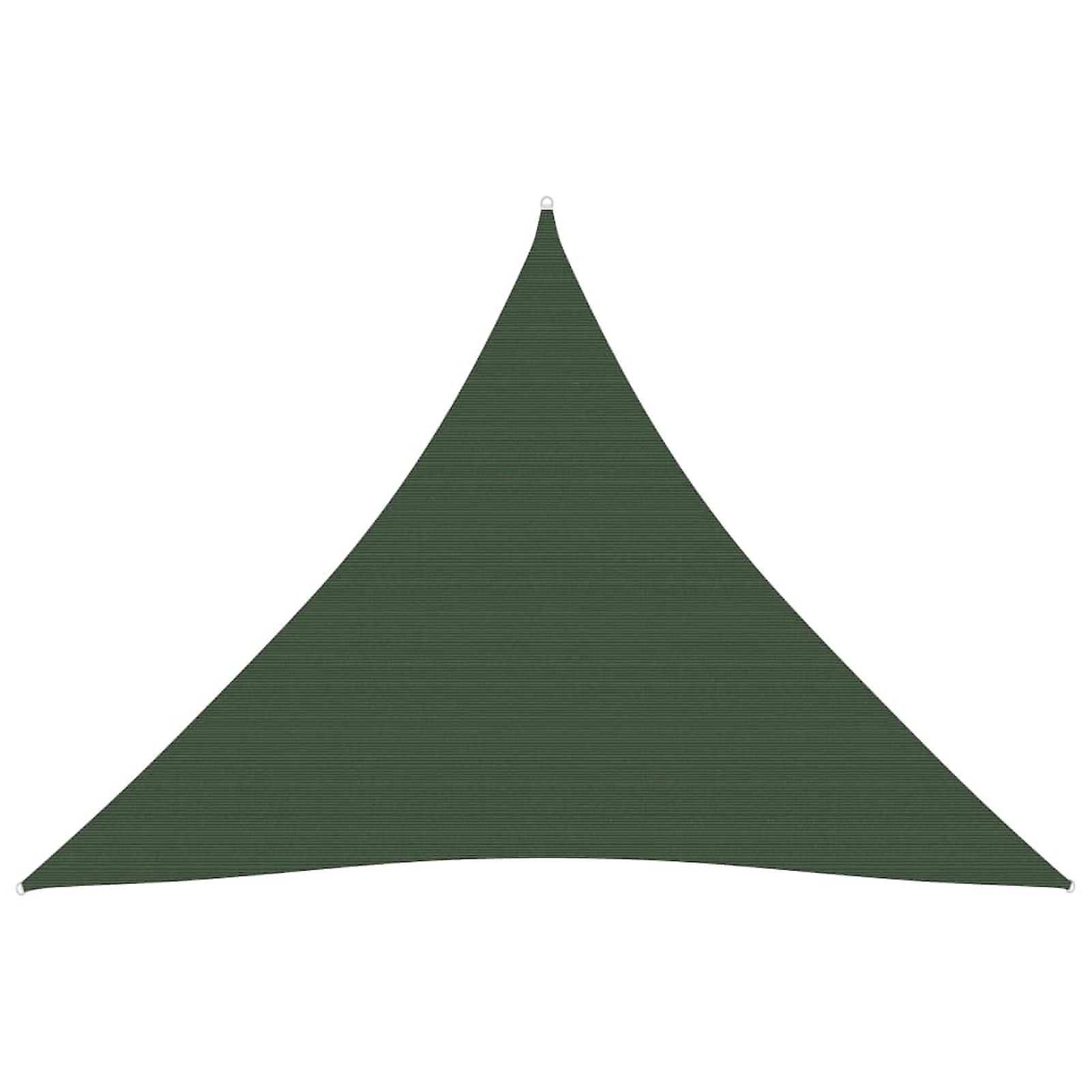 Sunshade Sail 160 G/m Dark Green 4x4x4 M Hdpe No.360543