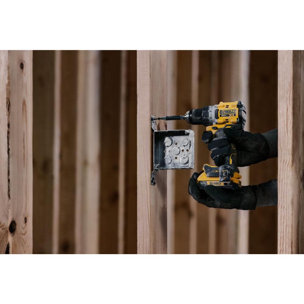 DEWALT 20V XR COMPACT DRILL DRIVER with POWERSTACK DCD800D1E1 from DEWALT