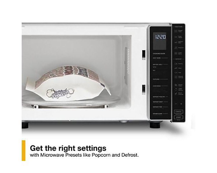 Whirlpool 1.1 Cu. Ft. Silver Countertop Microwave