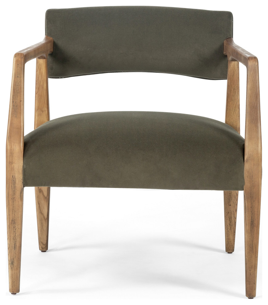 Geldhart Chair Chaps Ebony   Midcentury   Armchairs And Accent Chairs   by Rustic Home Furniture Deco  Houzz