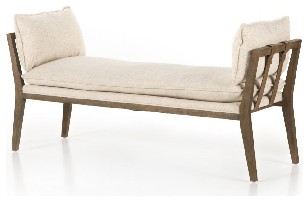 Karsten Chaise Thames Cream   Modern   Indoor Chaise Lounge Chairs   by Virgil Stanis Design  Houzz