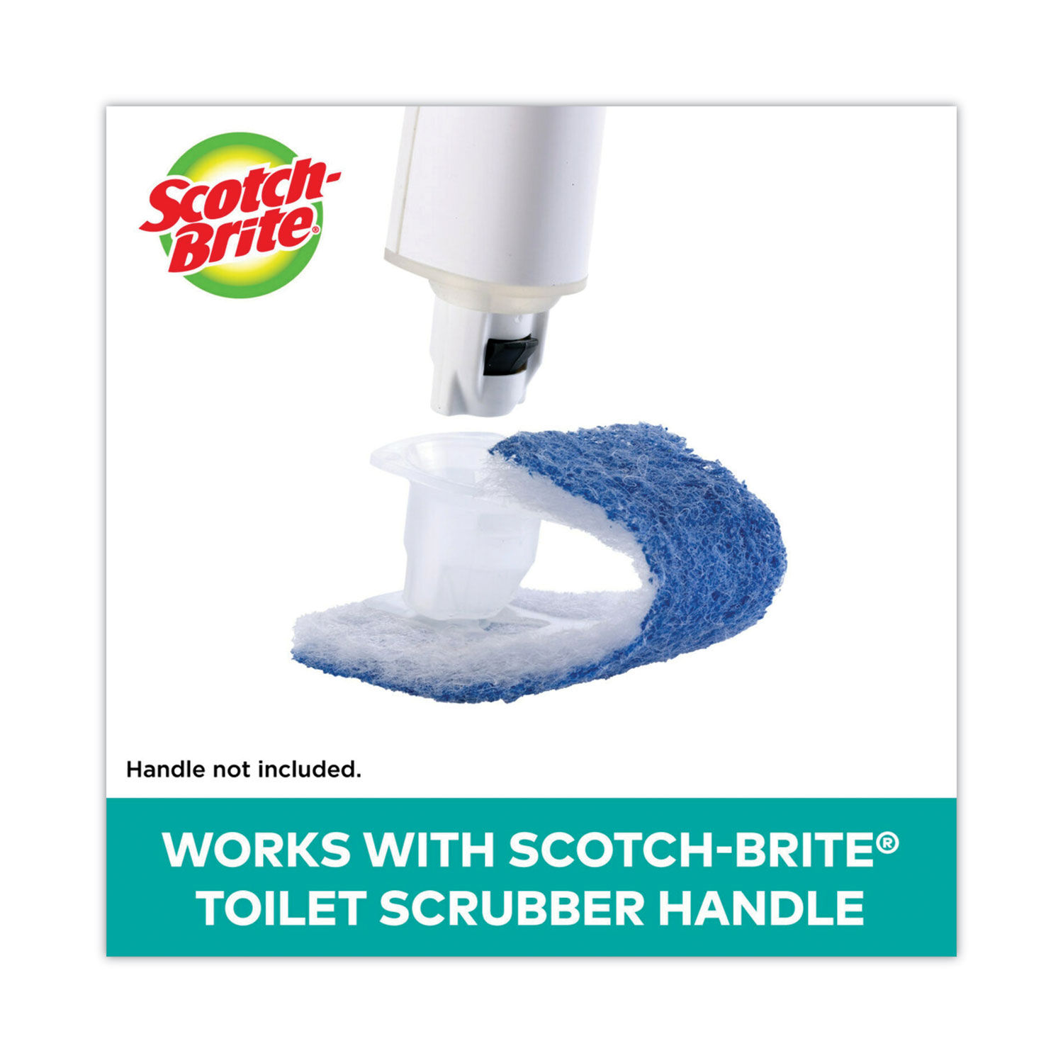 Disposable Toilet Scrubber Refill by Scotch-Briteandreg; MMM558RF