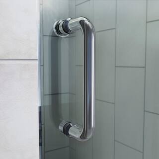 DreamLine Flex 38 to 42 in. x 72 in. Framed Pivot Shower Door in Chrome SHDR-22427200-01