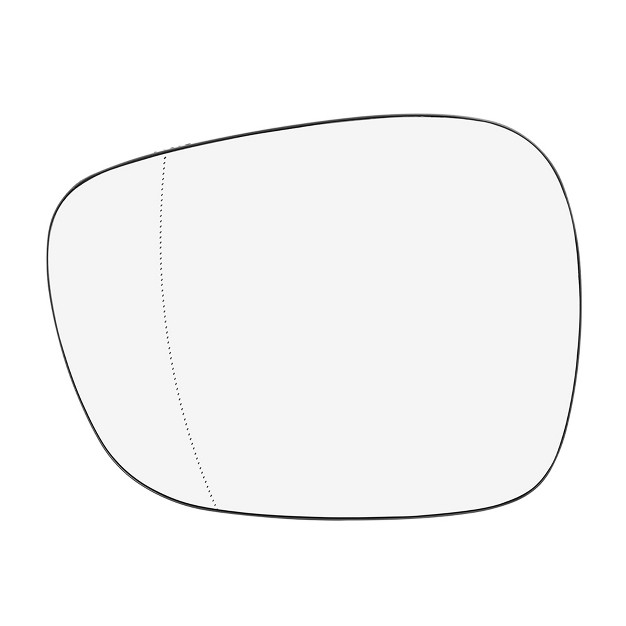 Unique Bargains Left Driver Side Mirror Glass Heated With Backing Plate Lh For Bmw X3 2010 2014 1pc