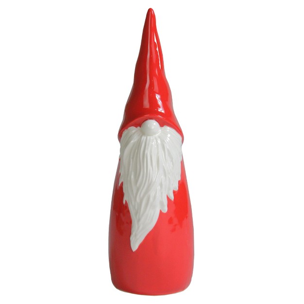 Red And White Santa Gnome Christmas Tabletop Decor