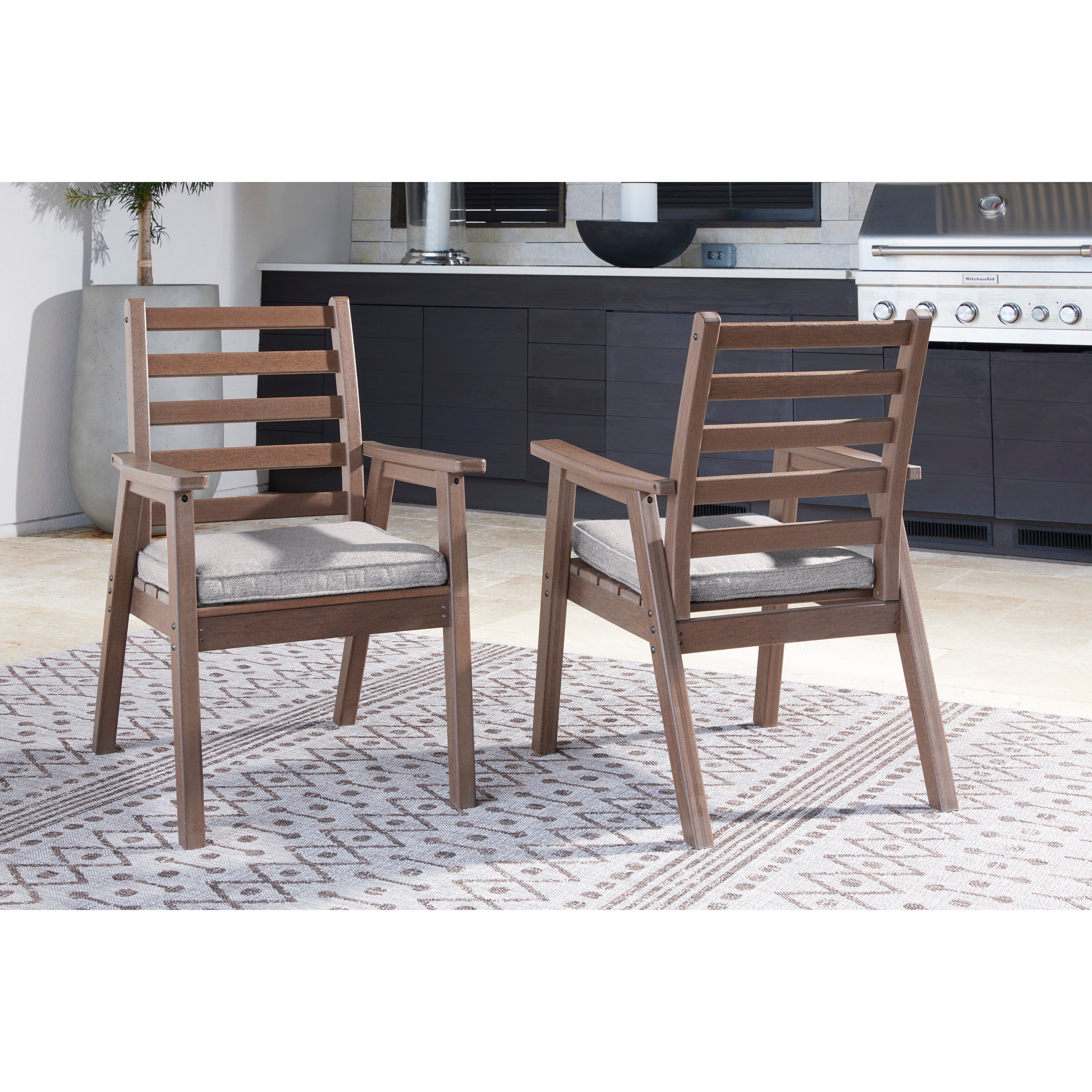 Poly Redwood Outdoor Dining Chair