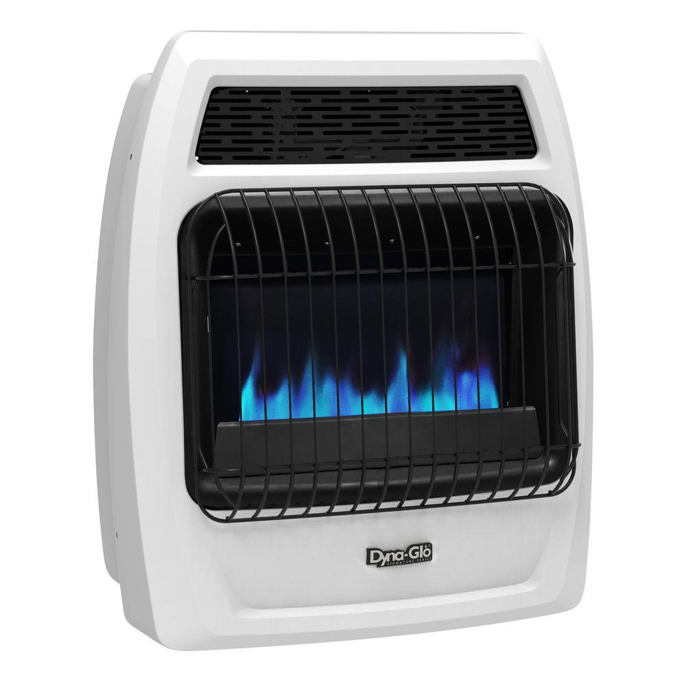 Dyna-Glo 20000 BTU Blue Flame Vent Free Natural Gas Thermostatic Wall Heater BFSS20NGT-4N