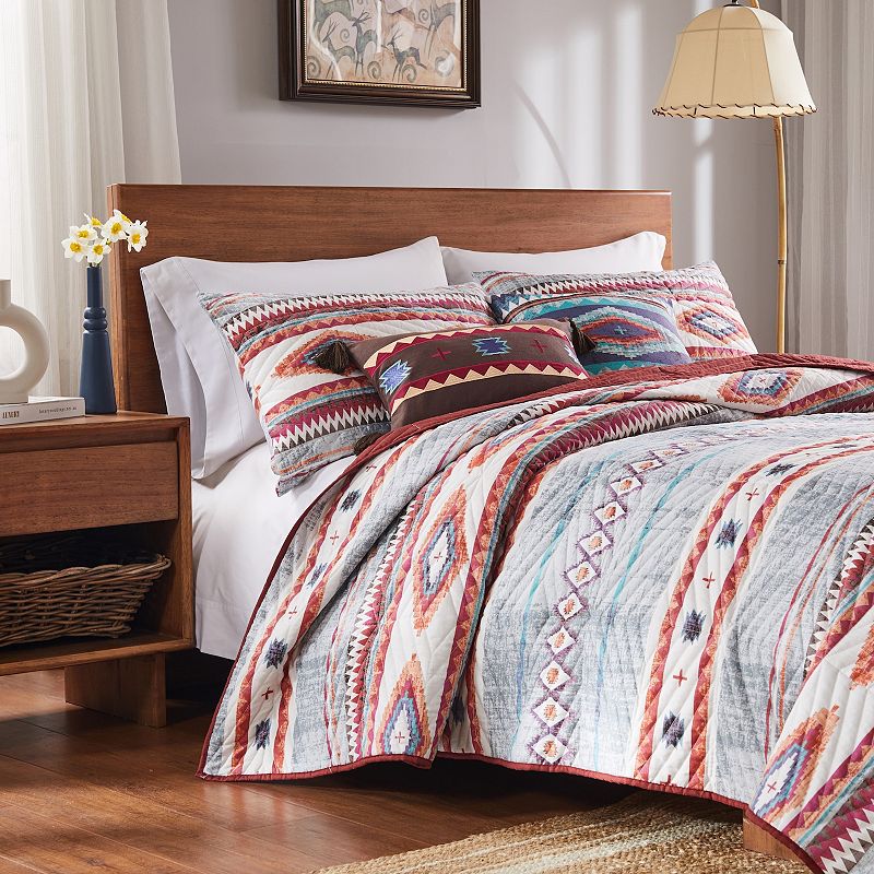 Greenland Home Kiva Western Boho Quilt Set