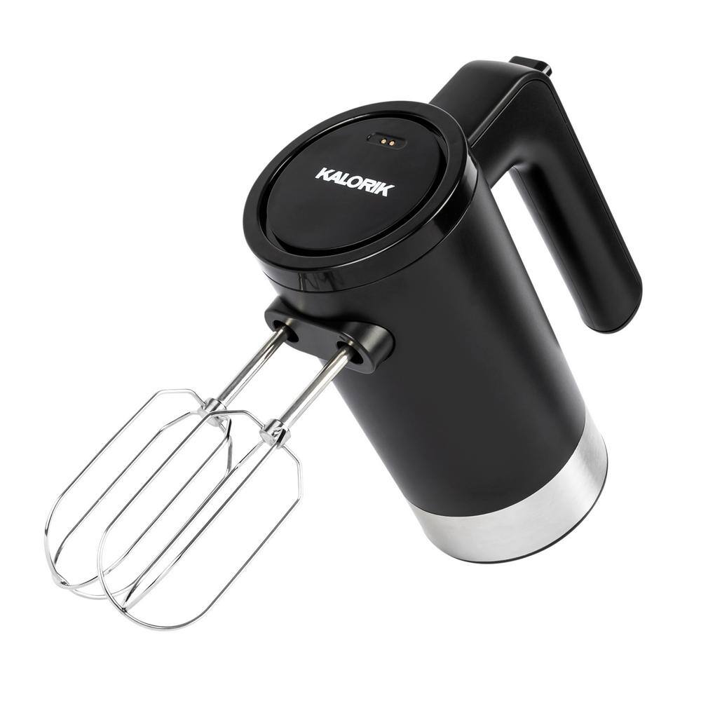 KALORIK 5-Speed Black Cordless Hand Mixer HM 47251 BK