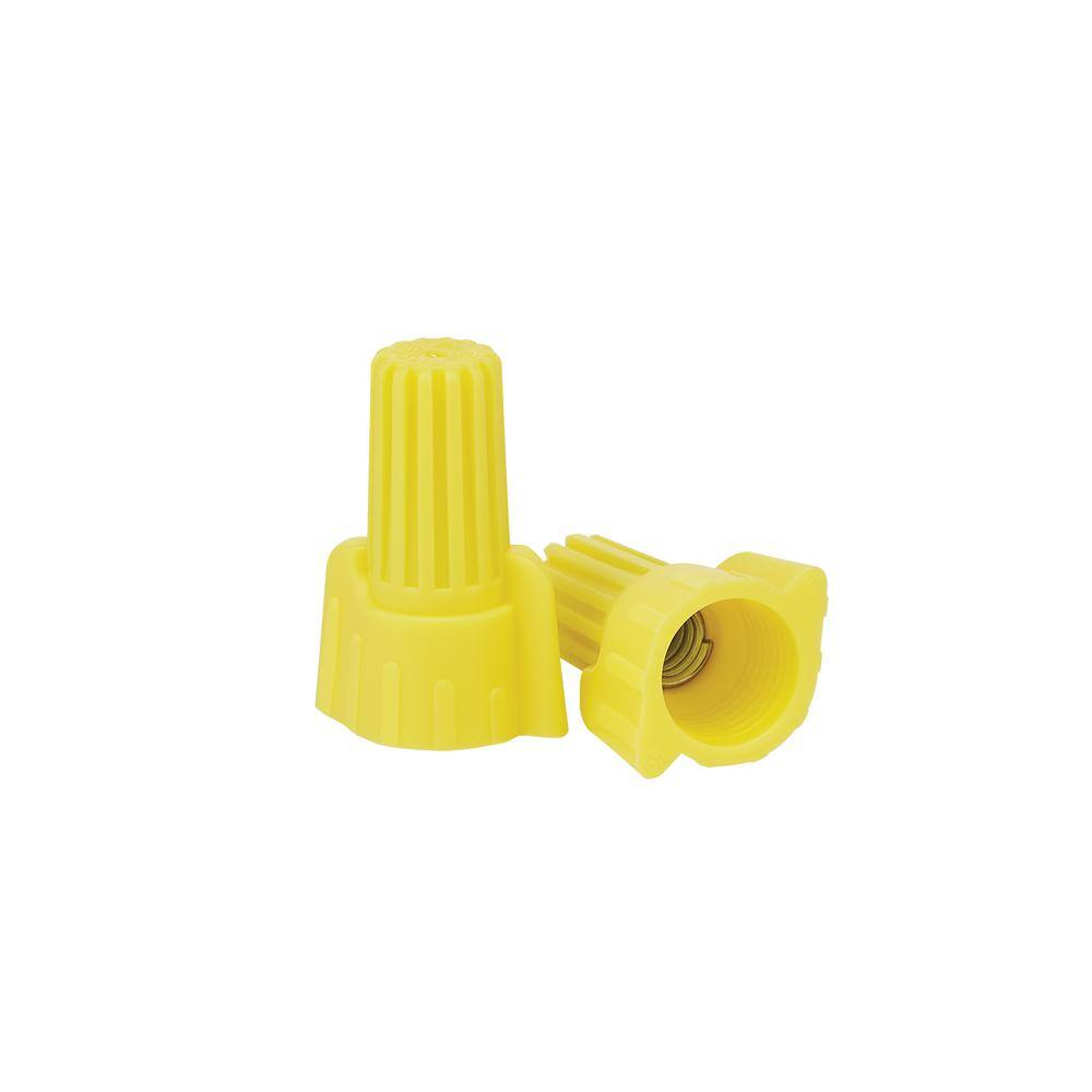 Commercial Electric Assorted (Yellow and Red) Winged Wire Connectors (180-Pack) EWA-180