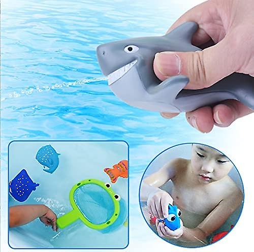 Baicccf 8pcs Finding Dory Nemo Bath Squirt Toys， Floating Sea Animals (shark Octopus Clownfish Turtle Devil Fish) Bathtub Water Squirt Bath Toy For Ba