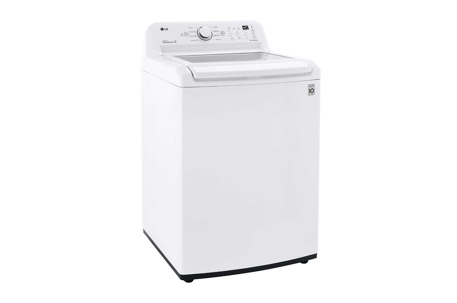 Lg WT7000CW 4.5 Cu. Ft. Ultra Large Capacity Top Load Washer With Turbodrum™ Technology