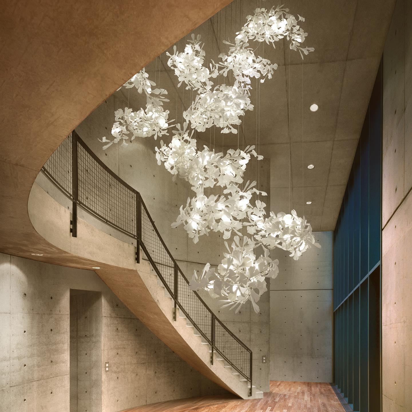 Gingko Chandelier F