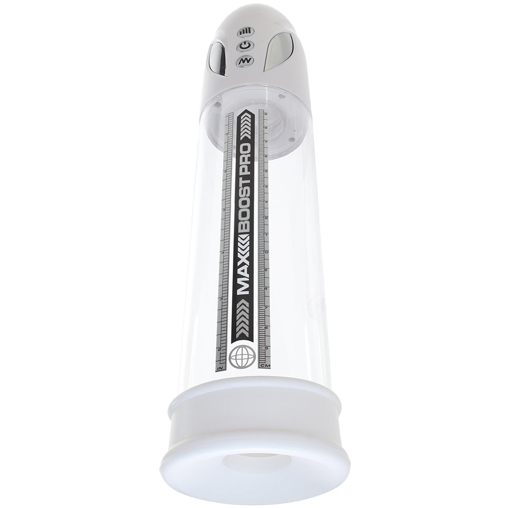 Pump Worx Max Boost Pro Flow Penis Pump in White