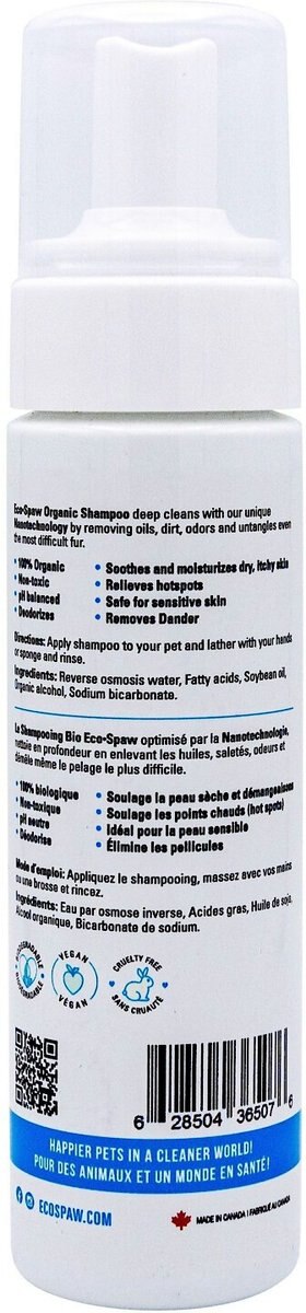 EcoSpaw Unscented Dog and Cat Shampoo