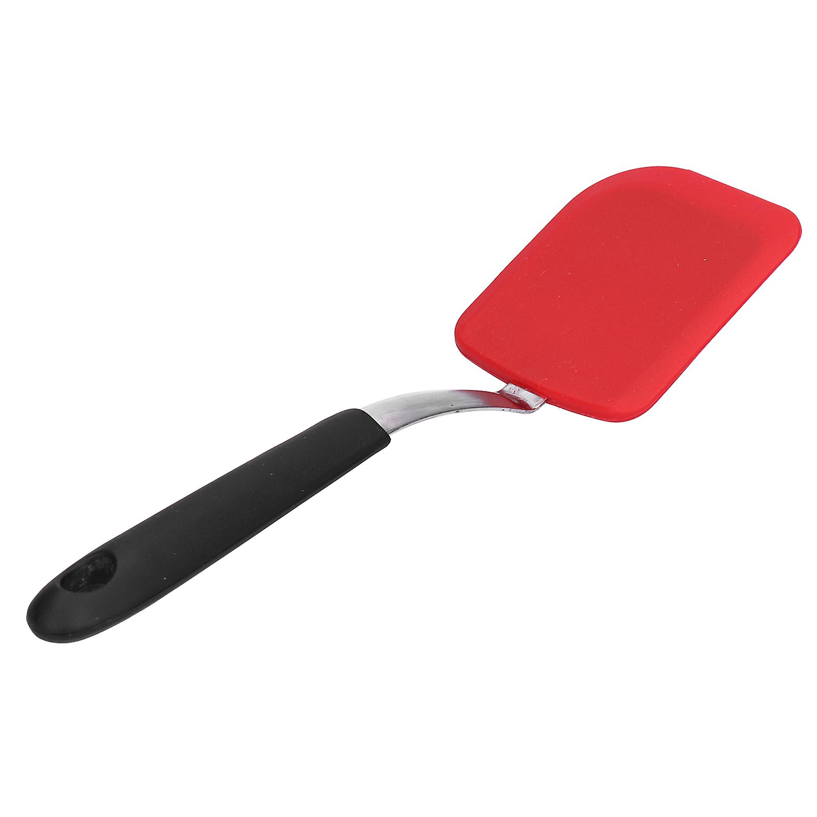 Silicone Frying Spatula， Heat Resistant Nonstick Silicone Spatula Turner Flexible Easy To Clean Cooking Flipper Kitchen Utensils For Pancake Baking