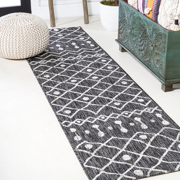 Nokat Modern Bohemian Inspired Indoor outdoor Area Rug Jonathan Y