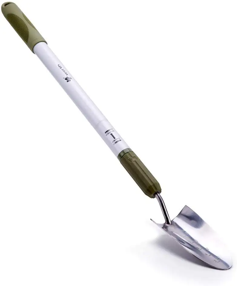 High Quality Stainless Steel Telescopic Long Handled Garden Trowel Tool