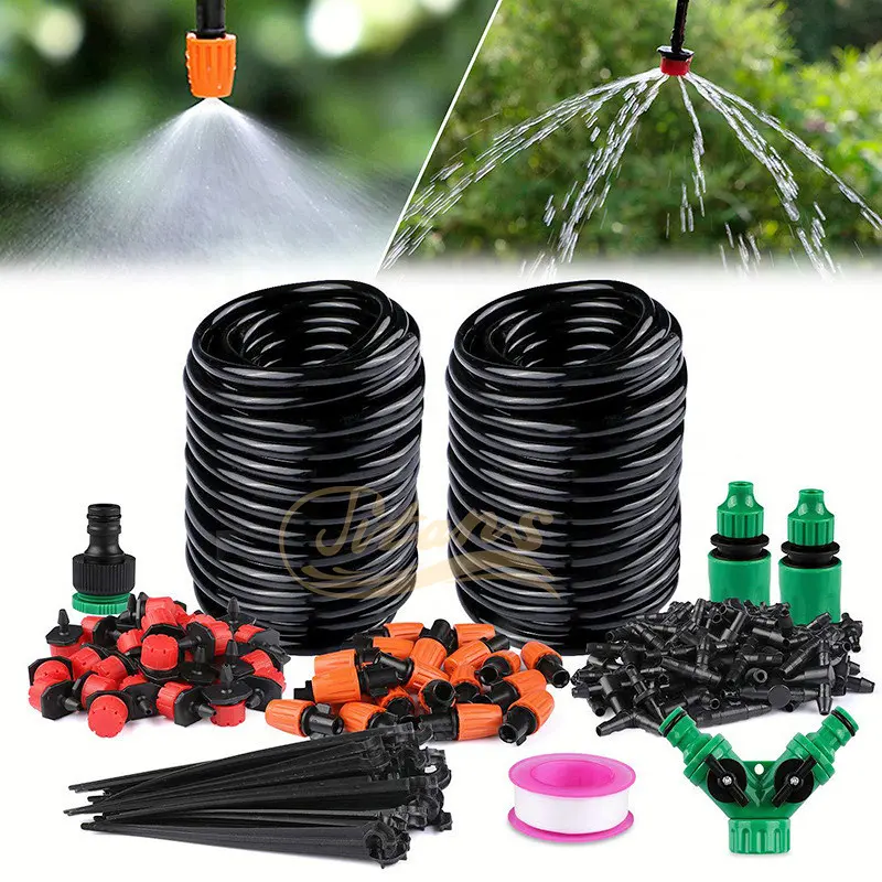 Titans High quality 149 pcs/ 30 m Garden Watering Adjustable DIY Automatic micro Drip Irrigation System garden irrigation kits