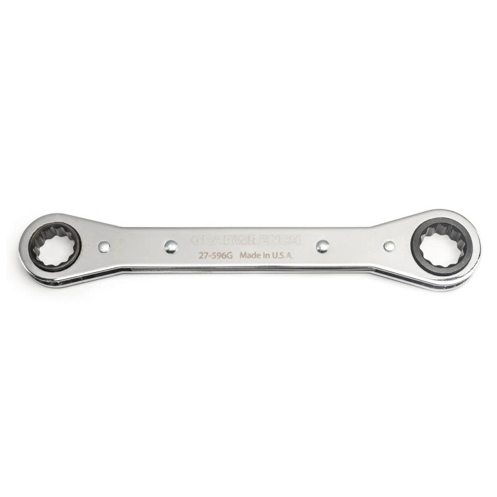 GEARWRENCH Laminated Ratcheting Wrench 12 Point Double Box 1/2