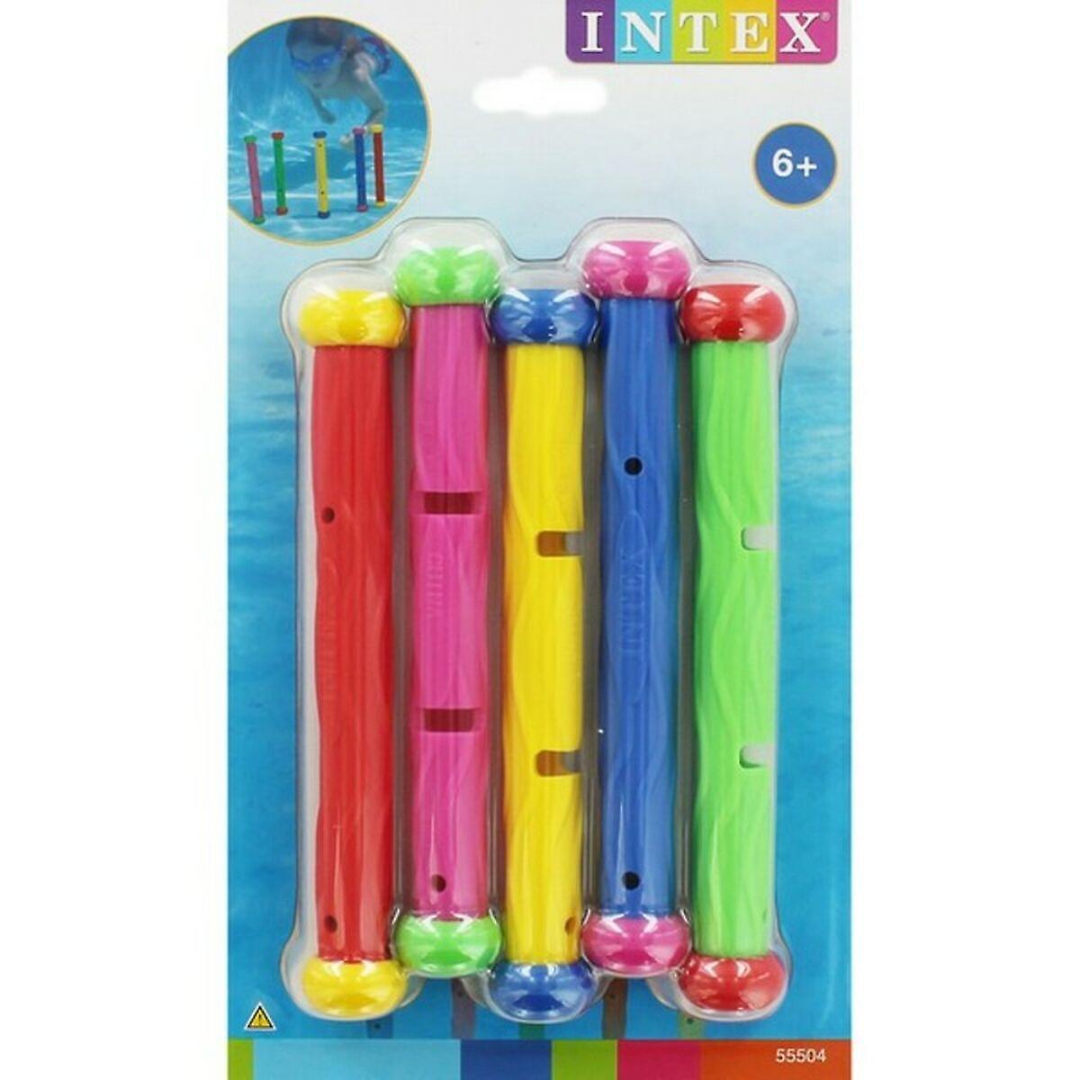 Submersible Diving Toy Stick Intex 55504 5 Pieces