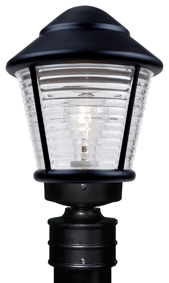 Besa Lighting 310057 POST Costaluz 3100 Series   One Light Outdoor Post Mount   Transitional   Post Lights   by Lampclick  Houzz