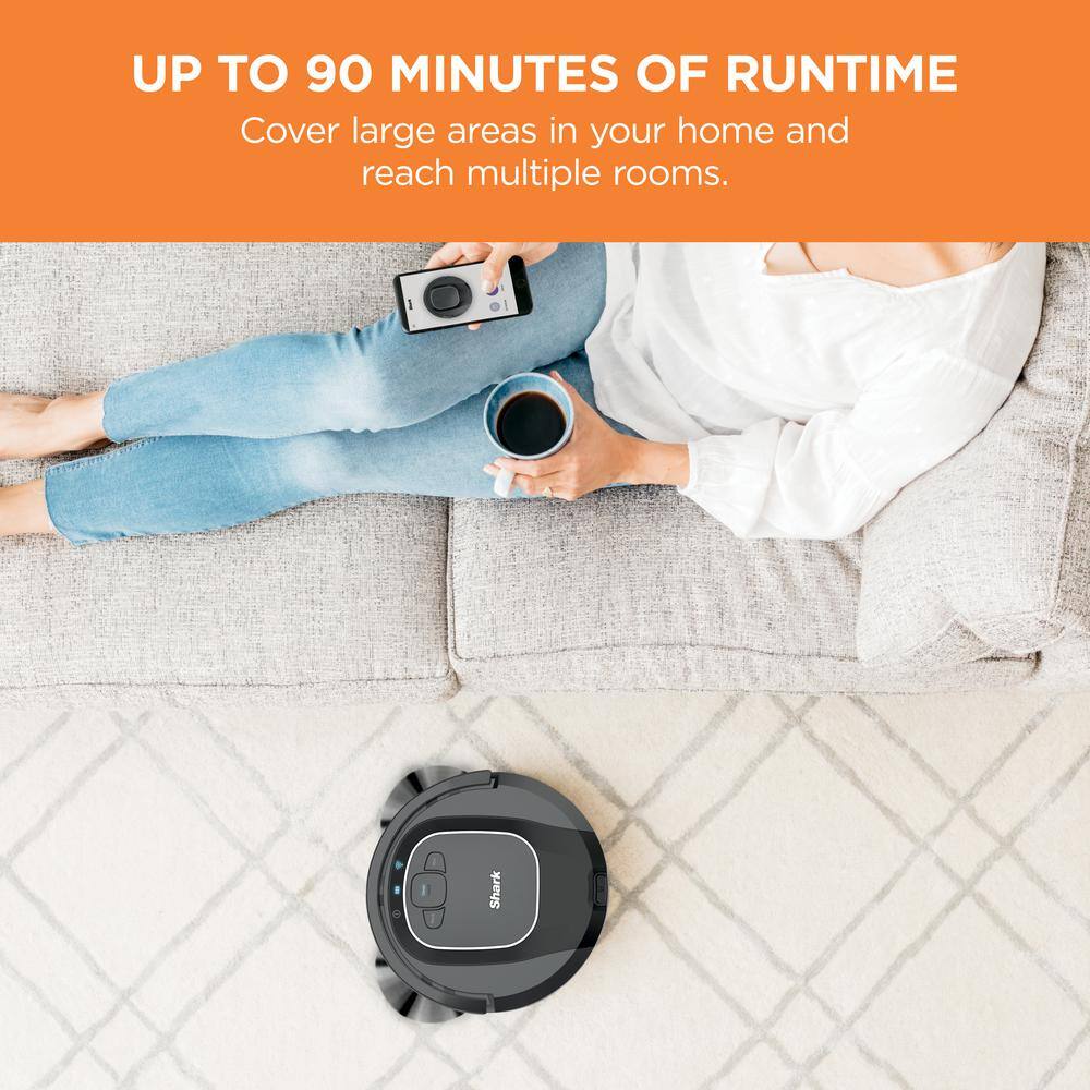 Shark ION Robot Vacuum Cleaner Multi-Surface Cleaning Works with Alexa and Wi-Fi Connected RV871