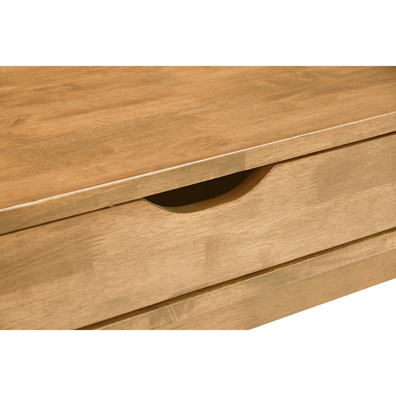 LAMAR Entertainment TV Unit with 2 Drawers 150cm - Natural