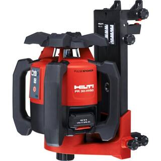 Hilti PR-30-HVSG A12 33 ft. Self Rotating Green Laser Level with Battery Pack Mount and Target Plate 3592644