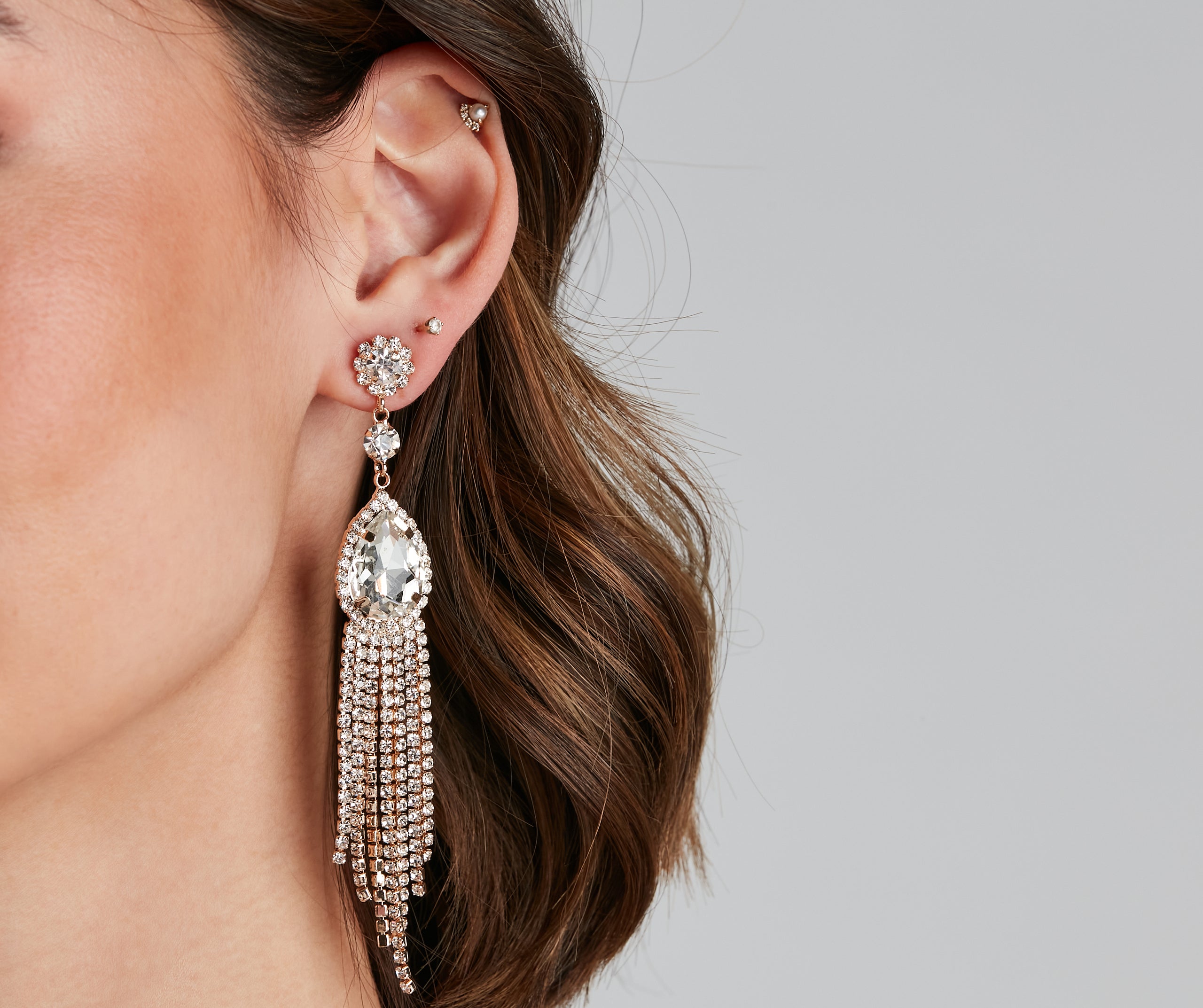 Sparkle Season Fringe Earrings