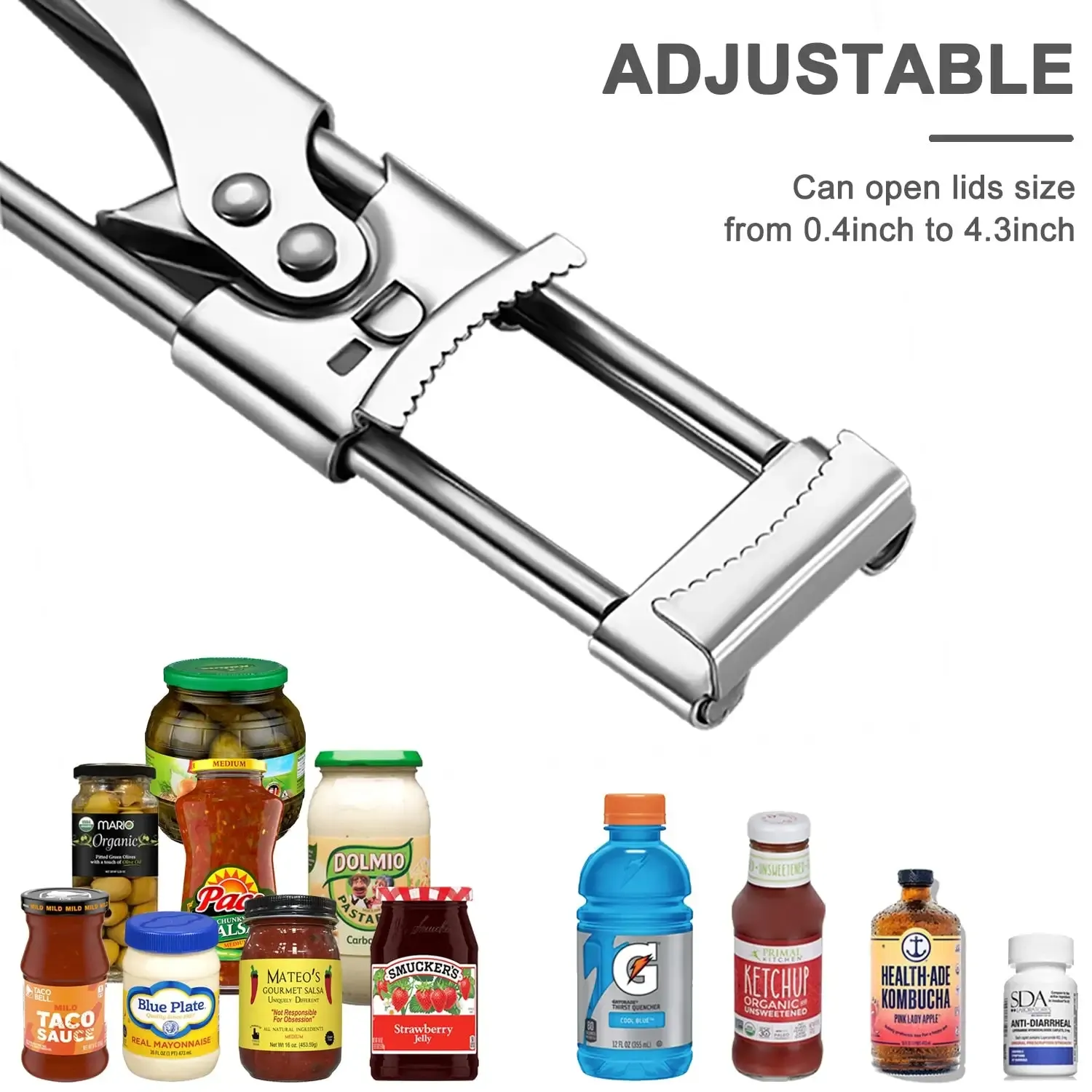 Adjustable Jar Opener