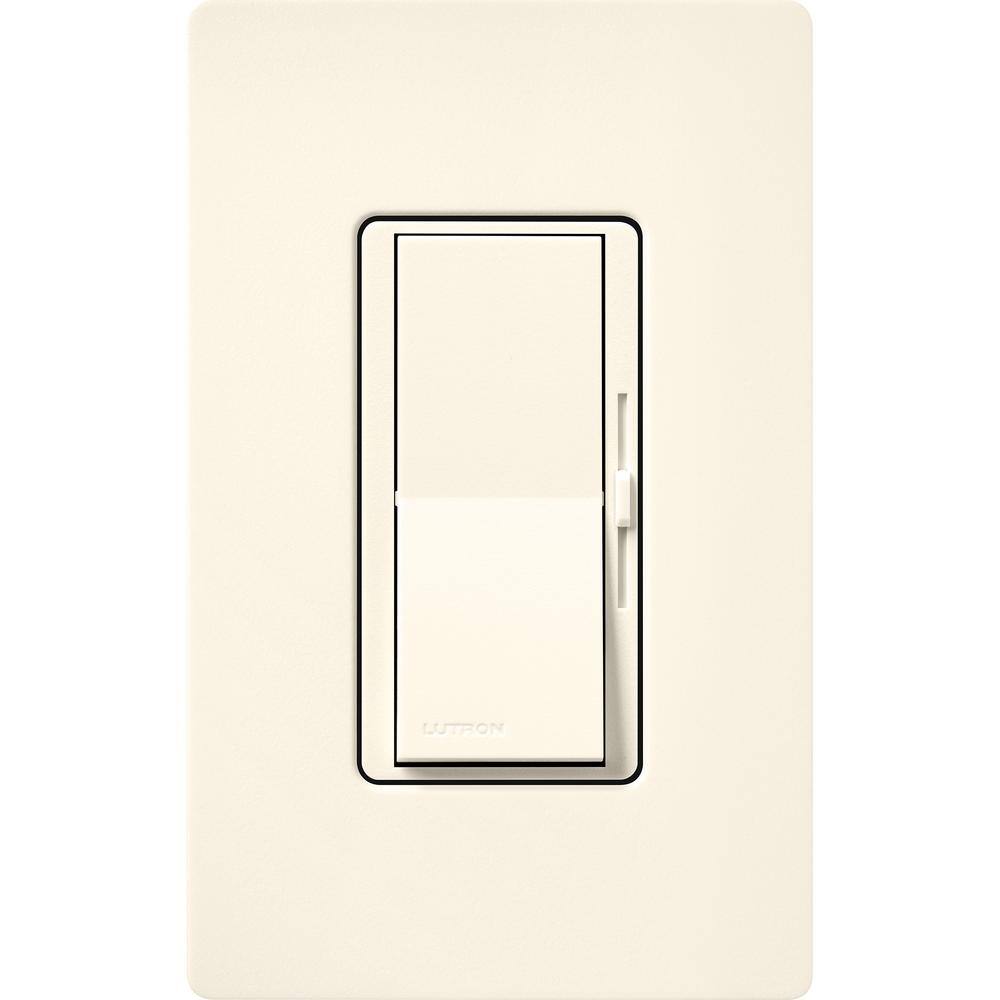 Lutron Diva LED+ Dimmer Switch for Dimmable LED and Incandescent Bulbs 150-WattSingle-Pole or 3-Way Biscuit (DVSCCL-153P-BI) DVSCCL-153P-BI