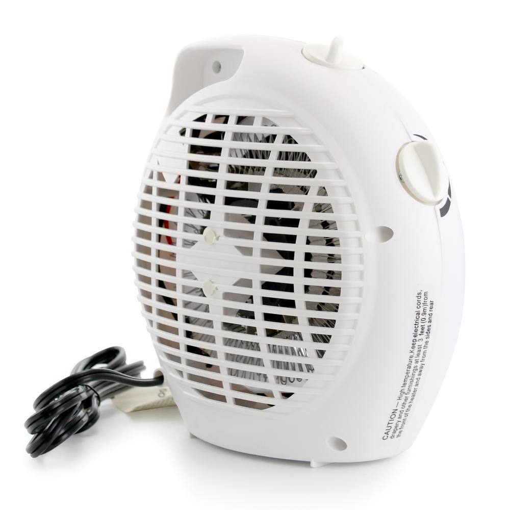 Impress Dual Setting 5115 BTU Electric Fan Heater with Adjustable Thermostat 98578954M