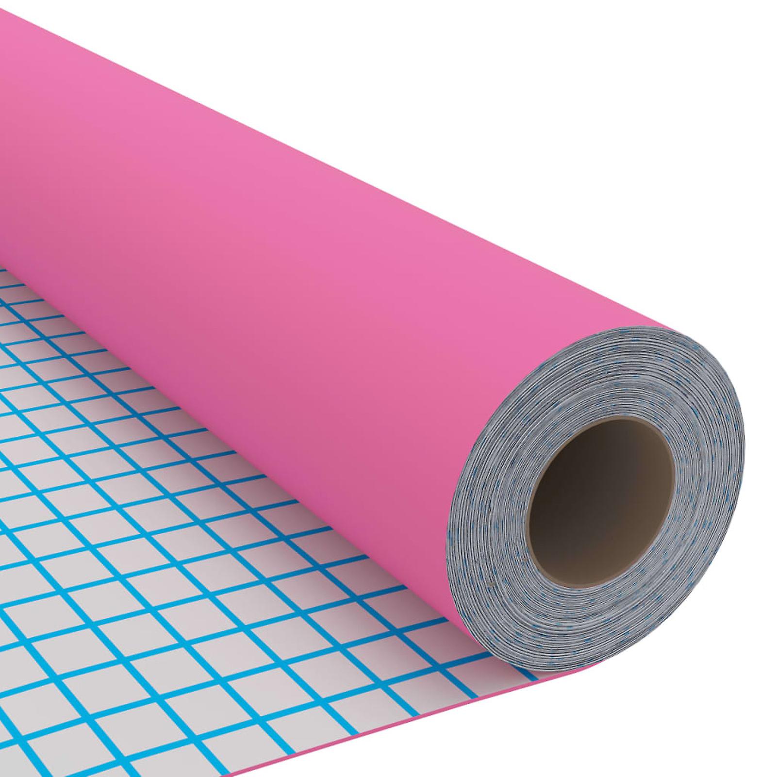 Self-adhesive Pvc Furniture Sheets Bright Pink 500x90 Cm No.359721