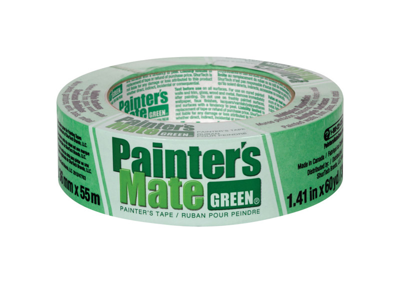 Painter-u0027s Mate 1.41 in. W X 60 yd L Green Medium Strength Masking Tape 1 pk