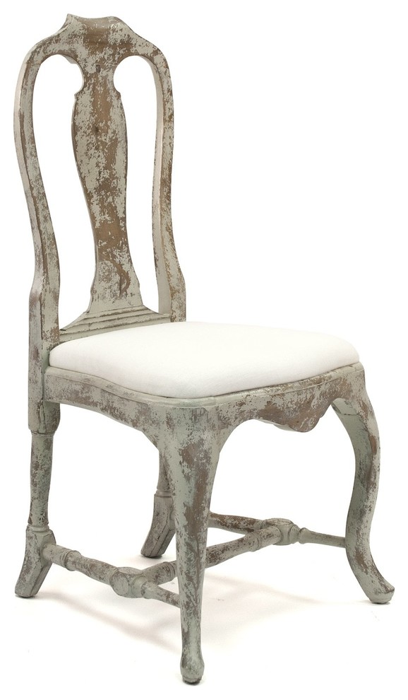 Provence Chair  Linen   French Country   Dining Chairs   by Nook  ampCottage  Houzz