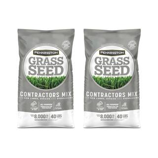 Pennington 40 lbs. Central Contractors Seed Mix (2-Pack) 100520262