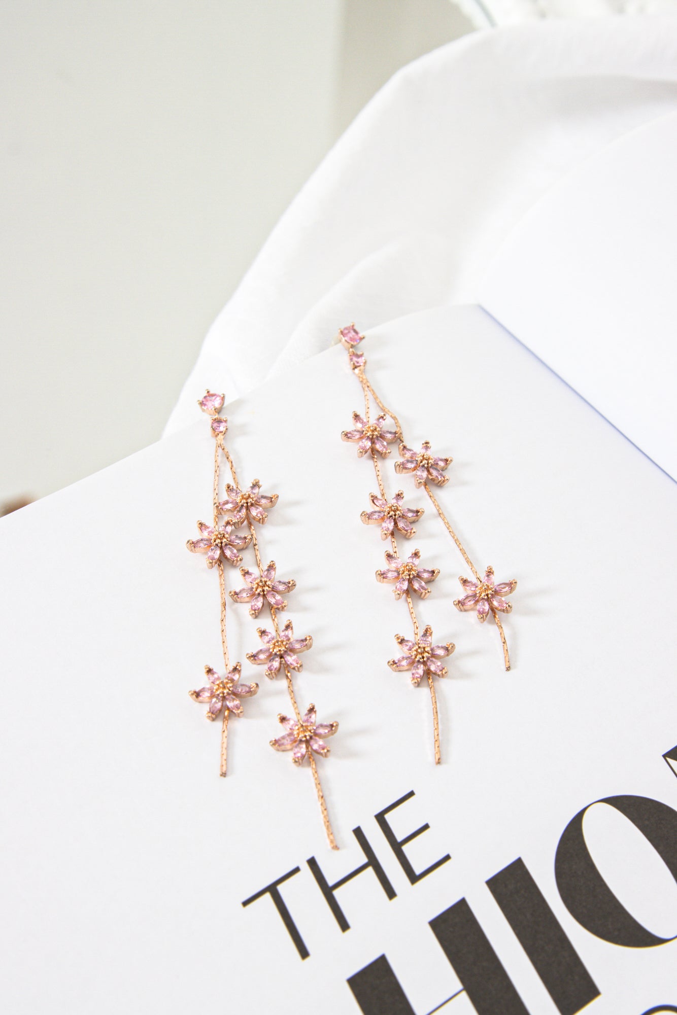 Apollo Eleven Earrings Rose Gold