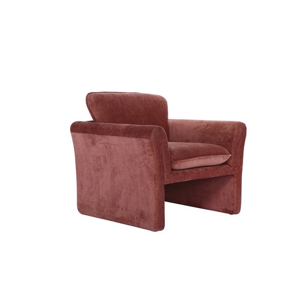 Chenille Fabric Upholstered Chair